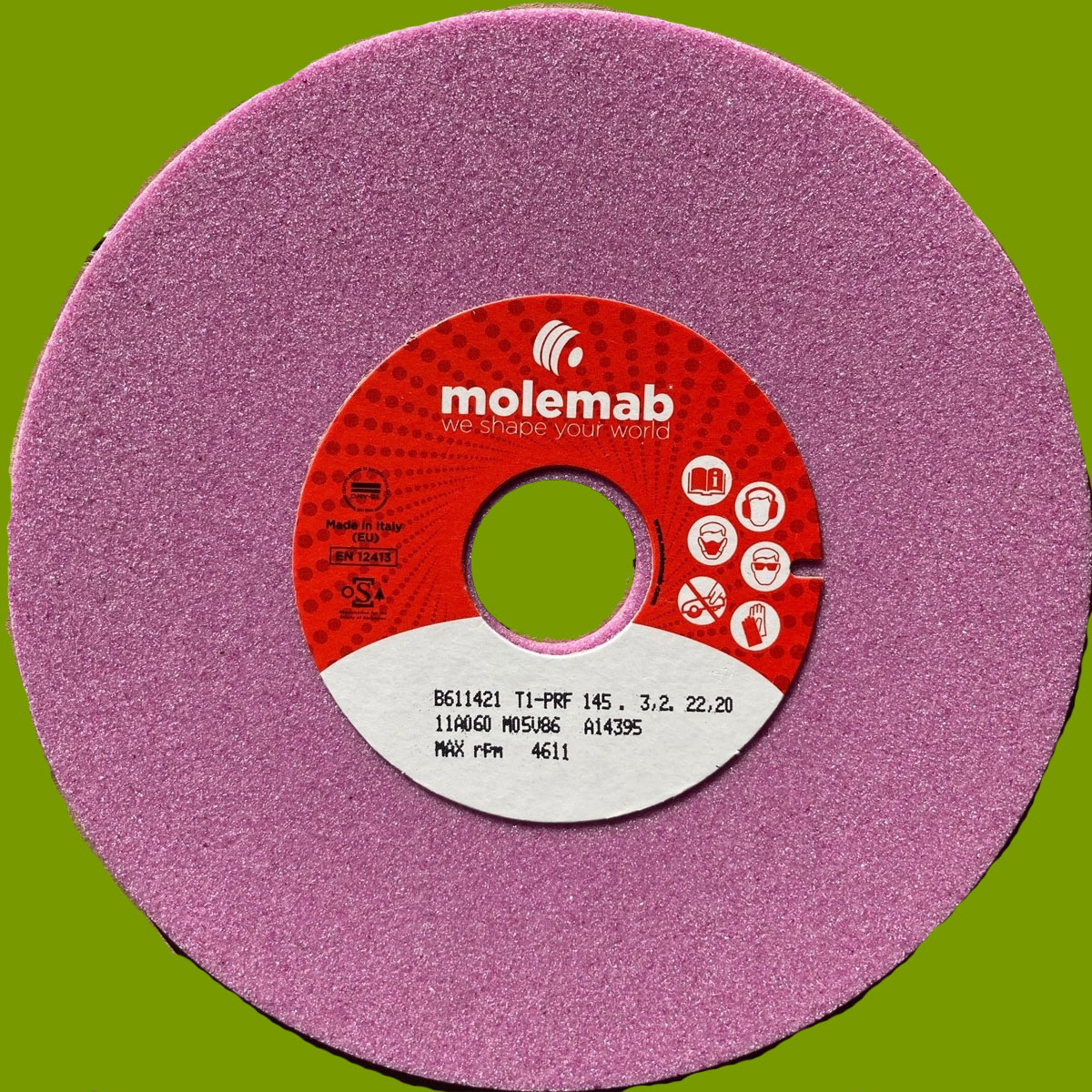(image for) Molemab Chain Grinding Wheel 145 x 22 x 3.2mm 700-100